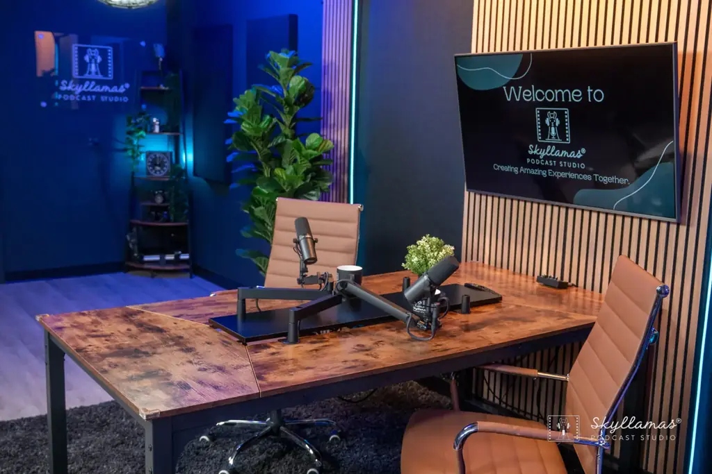 The table set for up to four people